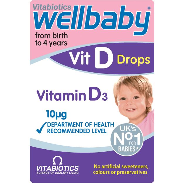 Picture of Vitabiotics Wellbaby Vit D3  Drops 30 ml